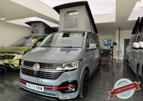 Photo of 2023 73 REG VW T6.1 204DSG HIGHLINE, SWB, TAILGATE – REAR CAMERA, LED LIGHTS, HEATED SEATS, T30 – CAMPERVAN CONVERSION