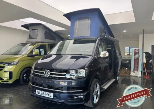 Photo of 2019 69 REG VW T6 150DSG AUTOMATIC, HIGHLINE, SWB, TAILGATE – CAMPERVAN CONVERSION – RIB BED