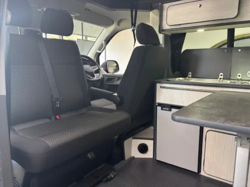 Photo 2 of 2023 23 REG VW T6.1 150DSG AUTOMATIC, HIGHLINE, SWB, TAILGATE – BRAND NEW CAMPERVAN CONVERSION – PURE GREY – ROCK & ROLL BED