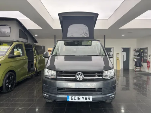 Photo 3 of 2016 16 REG VW T5.1 102PS 5 SP MANUAL, HIGHLINE, SWB, BARN DOORS – CAMPERVAN CONVERSION