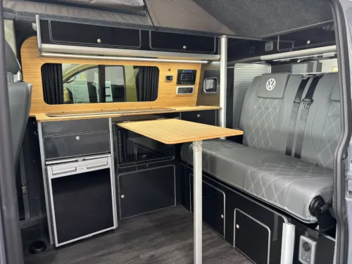 Photo 2 of 2023 73 REG VW T6.1 204DSG HIGHLINE, SWB, TAILGATE – REAR CAMERA, LED LIGHTS, HEATED SEATS, T30 – CAMPERVAN CONVERSION