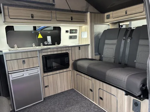 Photo 2 of 2023 23 REG VW T6.1 110PS HIGHLINE SWB, TAILGATE – REAR CAMERA, CARPETED CAB – CAMPERVAN CONVERSION