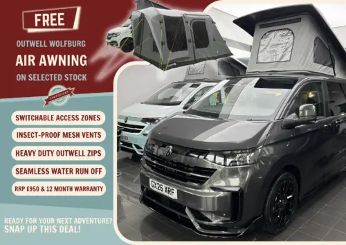 Photo of 2026 26 REG VW T7 110PS 6SP MANUAL COMMERCE PRO SWB TAILGATE – STANDARD CONVERSION – FIXED RIB BED – GRAPHITE DUST